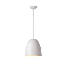 Lampa wisząca Luc Calais E27 H30 D30 cm White 76459 | 30 | 31