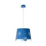 Lampa wisząca Luc Deborah E27 D30 H24 cm Blue 77371 | 01 | 68