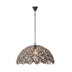 Lampa wisząca Luc Germine E27 D60 H30 cm Grey 78371 | 60 | 50