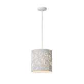 Lampa wisząca Luc Marguerite 1 xe27 D25 H26 cm White 78372 | 25 | 31