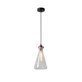 Lampa wisząca Luc Vitri E27 D17 H30 cm Clear Glass 08413 | 01 | 60