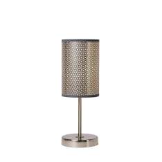 Lampa stołowa Luc Moda 1 xe27 D13 H38 cm Silver 08500 | 81 | 36