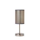 Lampa stołowa Luc Moda 1 xe27 D13 H38 cm Silver 08500 | 81 | 36
