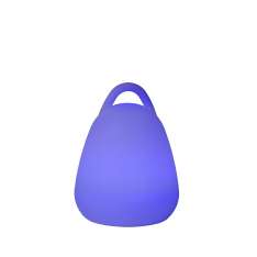 Świetlówka Luc Toby - LED Handbag IP54 H24 D16 cm Satin Wh 13807 | 24 | 61