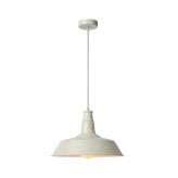 Lampa wisząca Luc Baron E27 D36 cm Ant White 15370 | 36 | 21