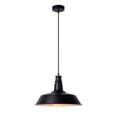 Lampa wisząca Luc Baron E27 D36 cm Black 15370 | 36 | 30