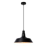 Lampa wisząca Luc Baron E27 D36 cm Black 15370 | 36 | 30