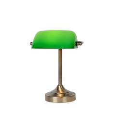 Luc Banker lamp E14 L22 cm H30 cm Glass Green | 17504 | 01 | 03
