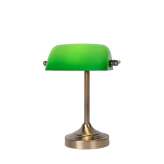 Luc Banker lamp E14 L22 cm H30 cm Glass Green | 17504 | 01 | 03