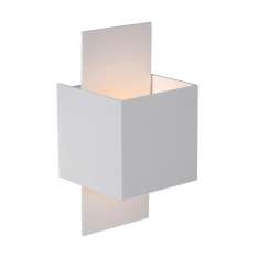 Kinkiet Luc Cubo 1 xg9 | 40W In White | Out Wh 23208 | 31 | 31