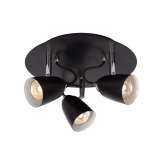 Lampa sufitowa Luc Ride 3 x GU10 | 35Wincl Black 26956 | 13 | 30