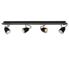 Lampa sufitowa Luc Ride 4 x GU10 | 35Wincl 2700K Black 26956 | 24 | 30