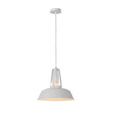Lampa wisząca Luc Jodi E27 D35 H32 cm White 30399 | 35 | 31