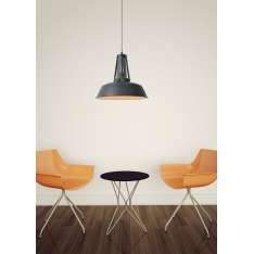 Lampa wisząca Luc Jodi E27 D45 H40 cm Grey 30399 | 45 | 36