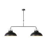 Lampa wisząca Luc Hamois L124 Ø40 cm 2 xe27 Iron Gre 31348 | 02 | 15