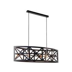 Lampa wisząca Luc Castello E27 Ø30 cm metal Grey 31378 | 02 | 15