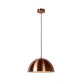Lampa wisząca Luc Riva E27 D34 cm H17 Copper 31410 | 34 | 17