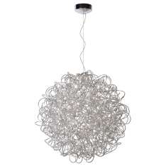 Lampa wisząca Luc Galileo 15 xg4 | 20W D80 cm chrome 31476 | 80 | 11