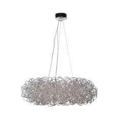 Lampa wisząca Luc Galileo 14 xg4 | 20W D93 cm chrome 31476 | 93 | 11