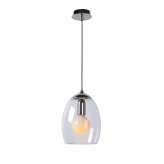 Lampa wisząca Luc Nora E27 D18,5 cm chrome | Clear G 31485 | 01 | 11