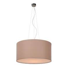 Lampa wisząca Luc Coral Cotton E27 D40 | H20 Taupe 61452 | 40 | 41