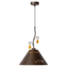 Lampa wisząca Luc Dorint 1 xe27 D32 cm Rusty 71399 | 01 | 97