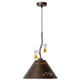 Lampa wisząca Luc Dorint 1 xe27 D32 cm Rusty 71399 | 01 | 97