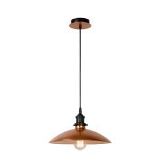 Lampa wisząca Luc Bistro E27 Ø32 H14 cm Copper 78310 | 32 | 17