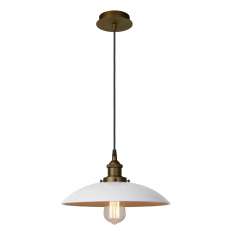 Lampa wisząca Luc Bistro E27 Ø32 H14 cm White 78310 | 32 | 31
