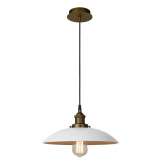 Lampa wisząca Luc Bistro E27 Ø32 H14 cm White 78310 | 32 | 31