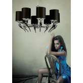 Lampa wisząca Lanta 8 P0031 8 xe14 40W