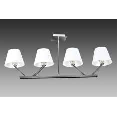 Lampa wisząca Orlando 4 biała satyna 5103 | 4A Wh | Nm 4 xe27 40W