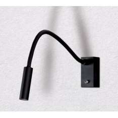 Kinkiet Rider Black W0046 1 x LED 3 W