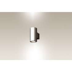 Kinkiet Home Round W0137 2 x GU10 aluminium