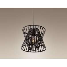 Lampa wisząca Loft P0180 1 xe27 czarny