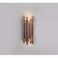 Kinkiet Organic Copper W0153 8 x LED miedź