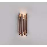 Kinkiet Organic Copper W0153 8 x LED miedź
