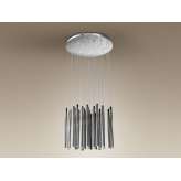 Lampa wisząca Organic chrom P0175 33 x LED chrom