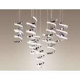 Lampa wisząca Pirlo P0193 1 x LED chrom