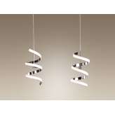 Lampa wisząca Pirlo P0195 2 x LED chrom