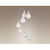Lampa wisząca Punto P0142 7 xe14 biały