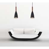 Lampa wisząca Soft P0146 1 xe27 czarny