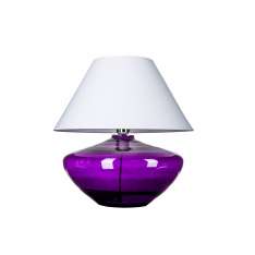 Lampa stołowa Madrid Violet L008711215 s abażurowa