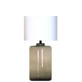 Lampa stołowa Ystad L050102414 s abażurowa