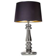 Lampa stołowa Petit Trianon Platinum L051161514 s abażurowa