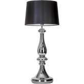Lampa stołowa Versailles Platinum L204161247 s abażurowa