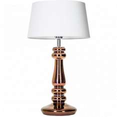 Lampa stołowa Petit Trianon Copper L051261217 s abażurowa