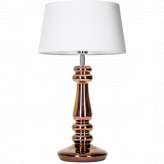 Lampa stołowa Petit Trianon Copper L051261217 s abażurowa