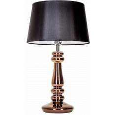 Lampa stołowa Petit Trianon Copper L051261249 s abażurowa