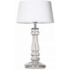 Lampa stołowa Petit Trianon transparent Black L051361501 s abażurowa